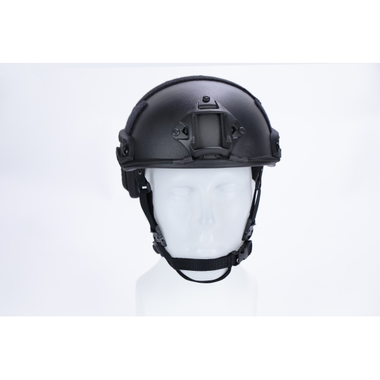 Casque Balistique Tactique Niveau IIIA - Fibre Aramide Vert - Tailles M/L - Neuf